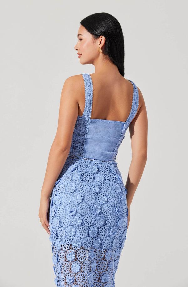 Astr The Label Jonae Crochet Lace Top