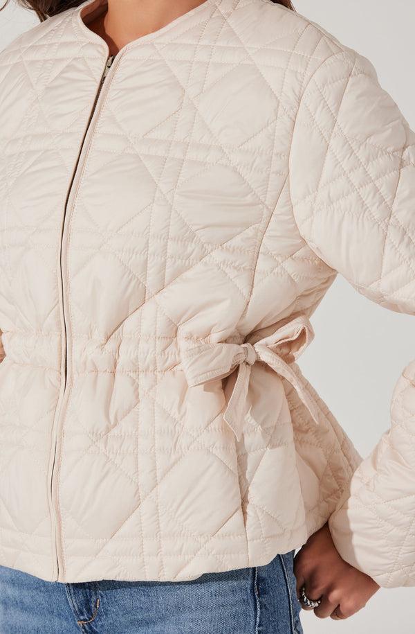Astr The Label Joslyn Quilted Jacket