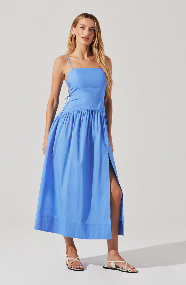 astr the label Karah Drop Waist Cutout Dress