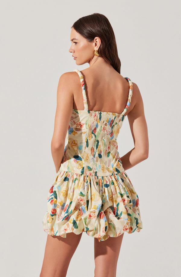 Astr The Label Keyla Drop Waist Bubble Dress