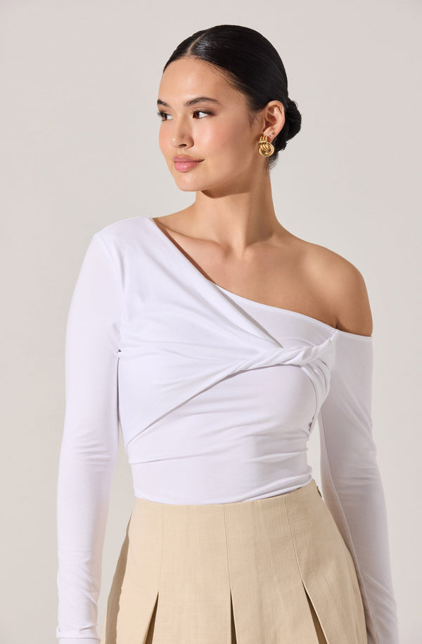 astr the label Kora Twist Front Top
