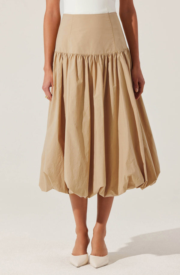 Astr The Label Laryn Drop Waist Bubble Skirt