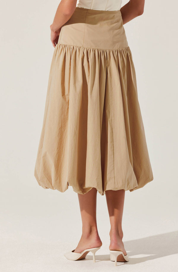 Astr The Label Laryn Drop Waist Bubble Skirt