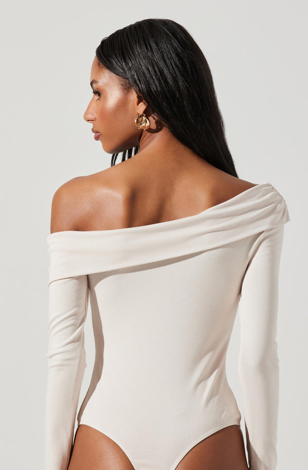 Astr The Label Lenore Off Shoulder Bodysuit