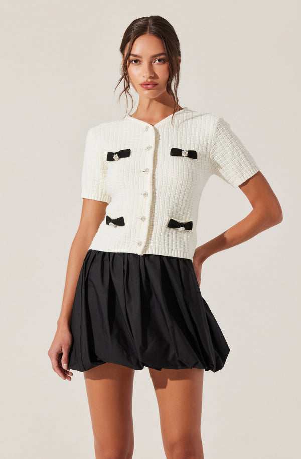 astr the label Libi Bubble Mini Skirt