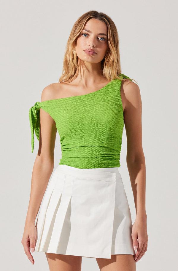 astr the label Lora Textured Off Shoulder Top