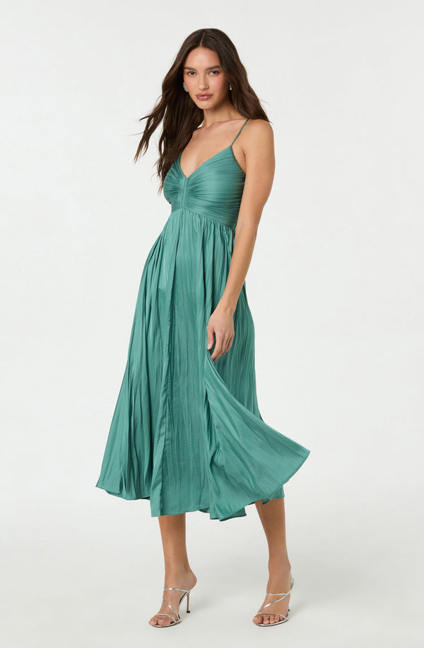astr the label Maeve Pleated Midi Dress