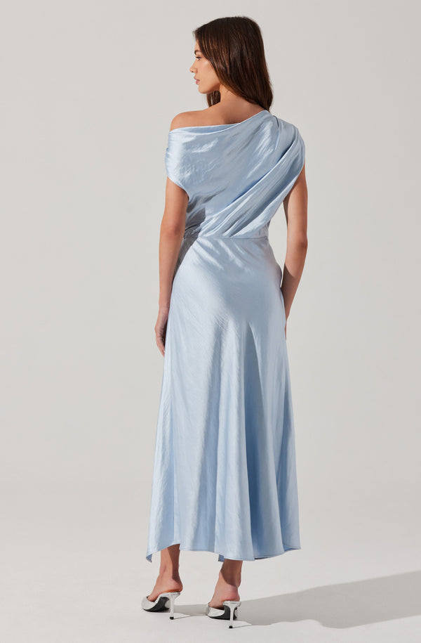 Astr The Label Mairyn Satin Midi Dress