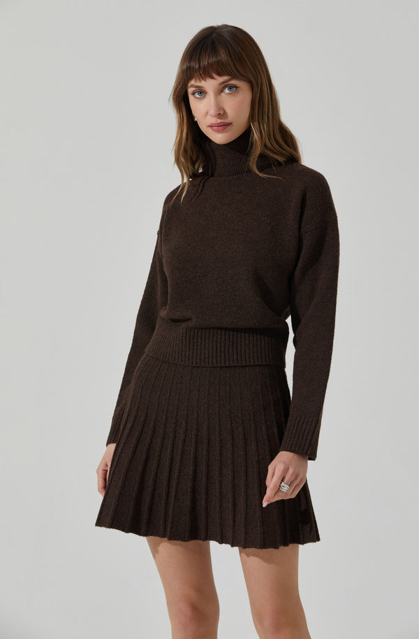 Astr The Label Marceline Turtleneck Sweater