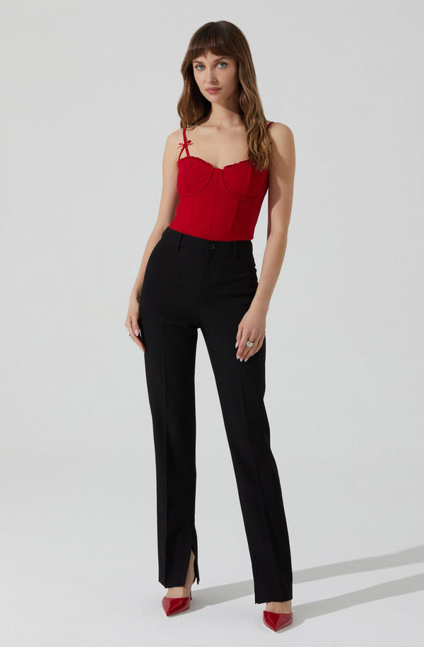 astr the label Marlowe Straight Leg Pants