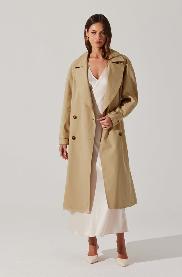 astr the label Meryll Belted Trench Coat