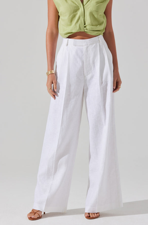 Astr The Label Milani Wide Leg Trouser Pants