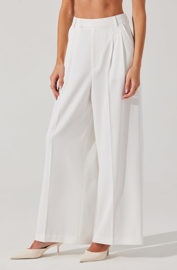 Astr The Label Milani Wide Leg Trouser Pants