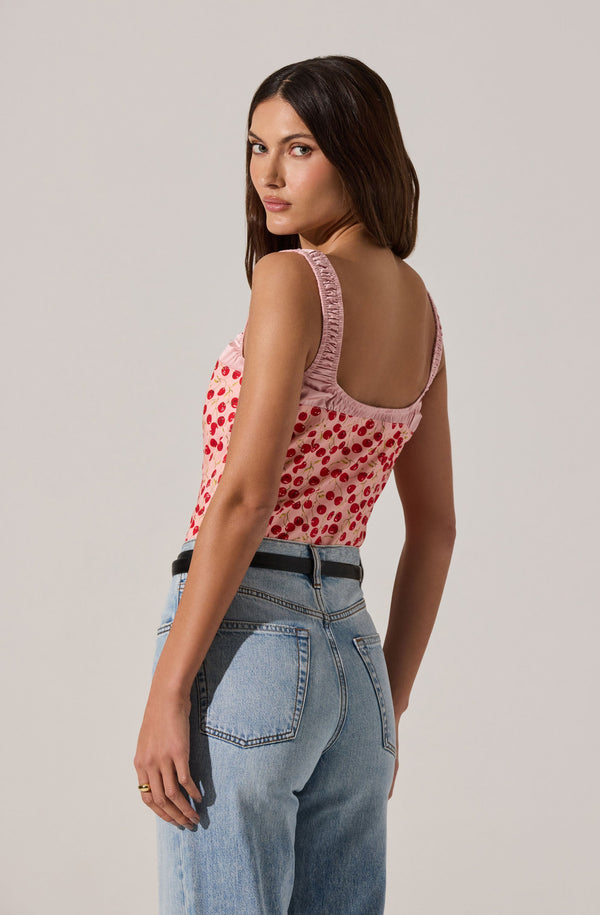 Astr The Label Milkmaid Top