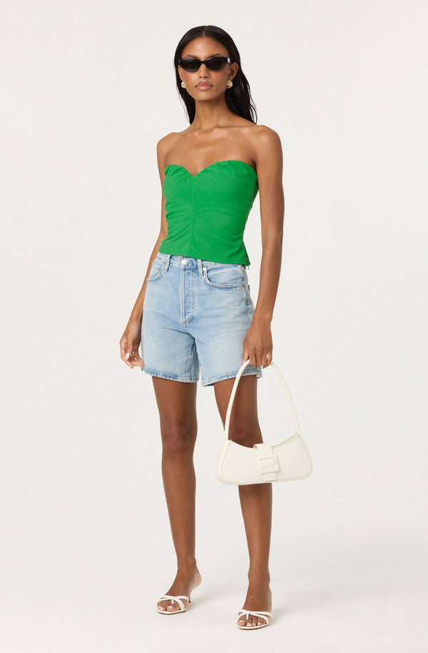 Astr The Label Morganne Strapless Sweetheart Top