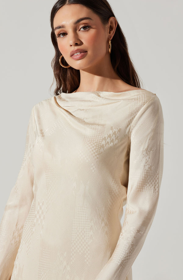 Astr The Label Sakari Bell Sleeve Mini Dress