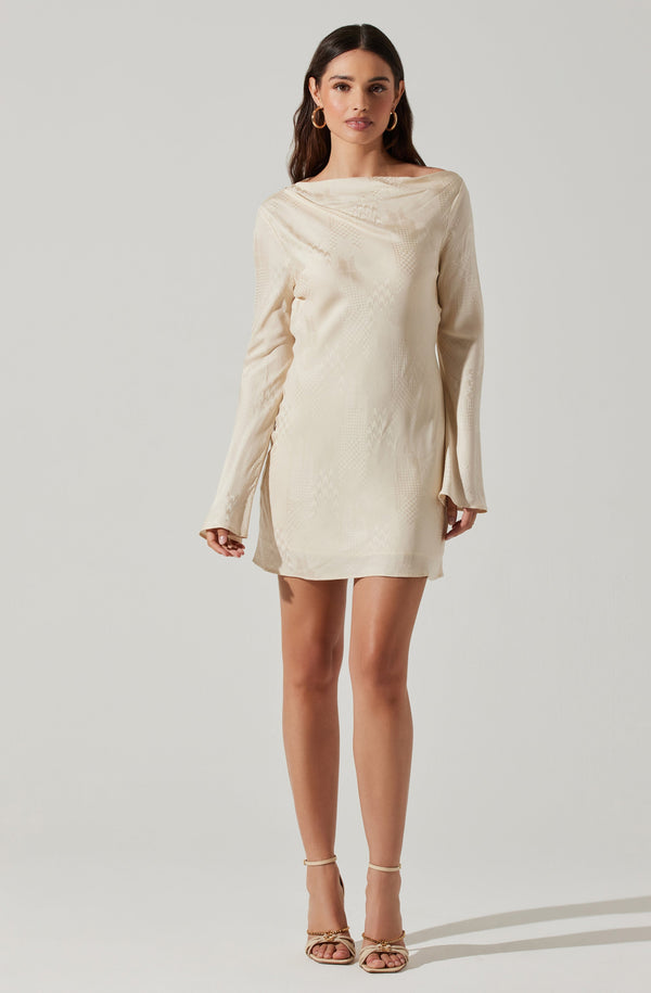Astr The Label Sakari Bell Sleeve Mini Dress