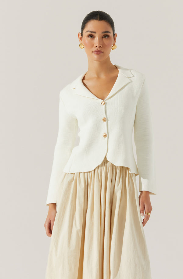 astr the label Sefina Knit Blazer