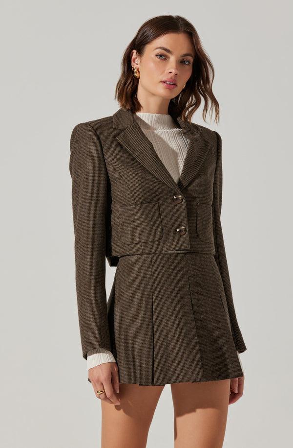 astr the label Siarah Tailored Cropped Jacket