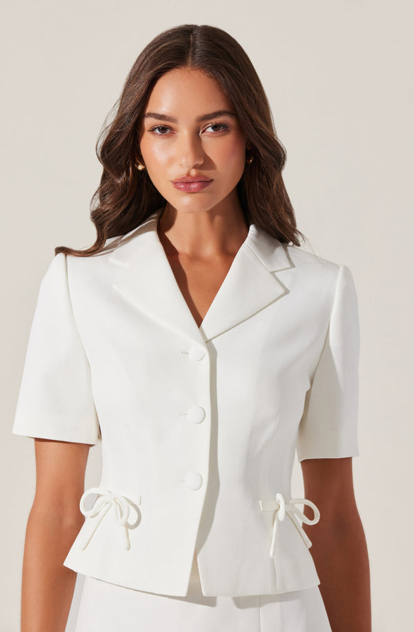 astr the label Sophie Bow Embellished Blazer