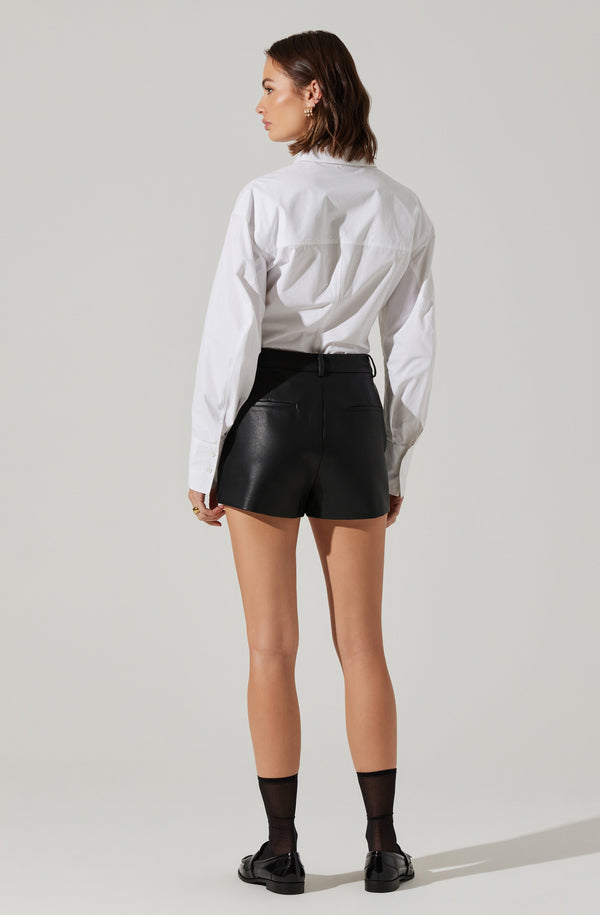 Astr The Label Thyra Poplin Shirt