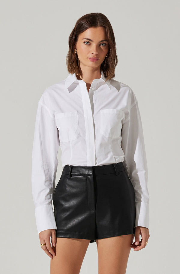 astr the label Thyra Poplin Shirt