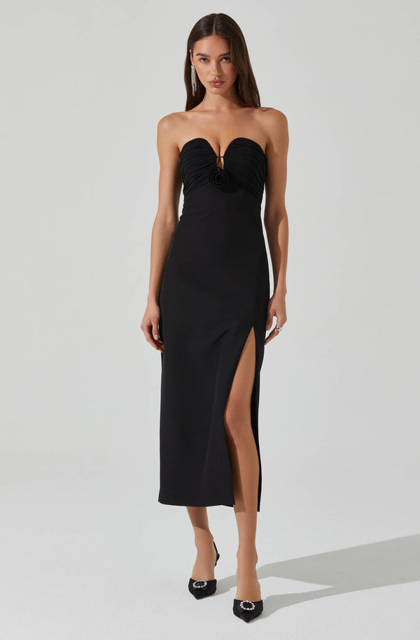 astr the label Vianna Sweetheart Midi Dress