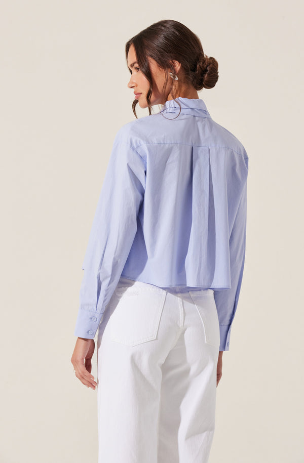 Astr The Label Wendi Bow Tie Top