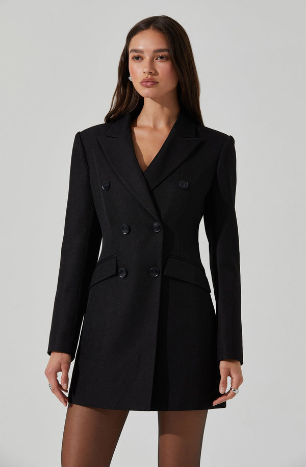 Astr The Label Verity Tailored Double Breasted Coat