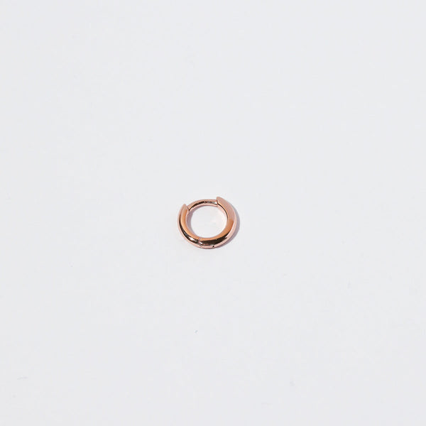Astrid & Miyu Essential 6.5mm Hoop In Rose Gold