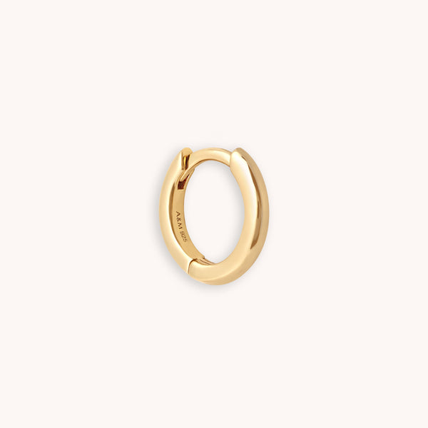 astrid & miyu Essential 8mm Hoop in Gold