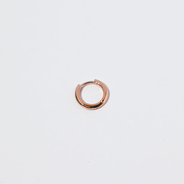 Astrid & Miyu Essential 8mm Hoop In Rose Gold