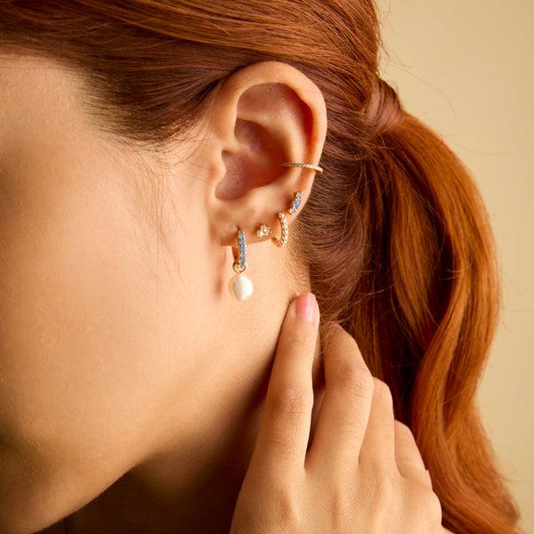 Astrid & Miyu Opal Stud Earrings