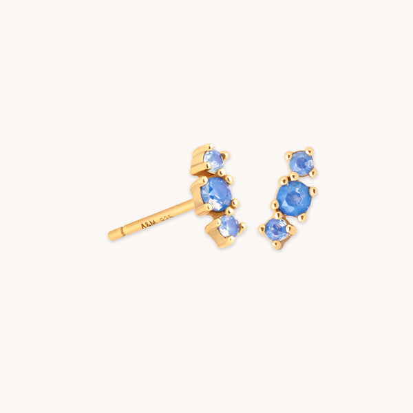 astrid & miyu Opal Stud Earrings