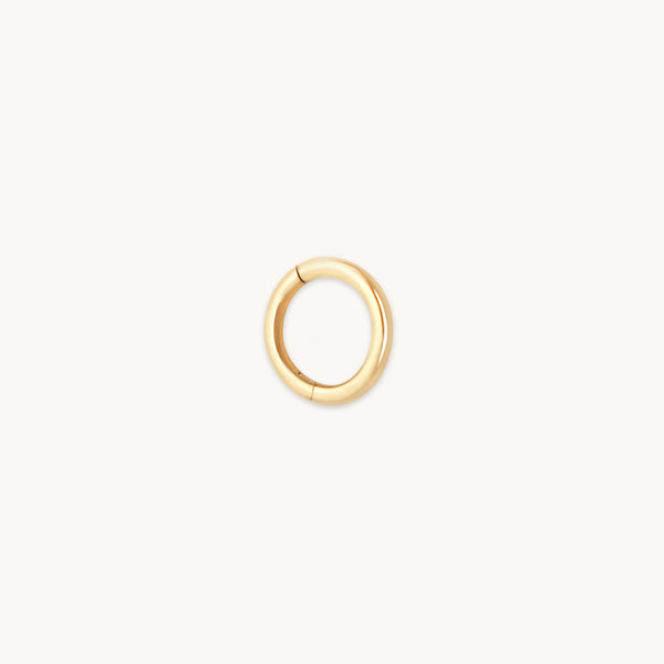 astrid & miyu Seamless Hoop 1.2mm in Solid Gold