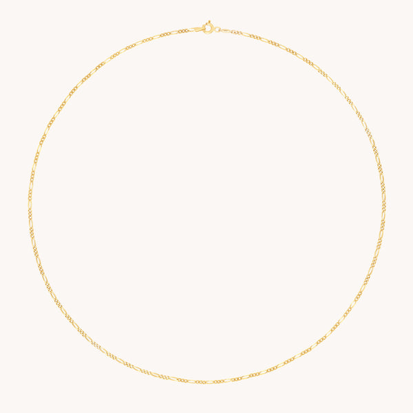 astrid & miyu Soho Chain Necklace in Solid Gold