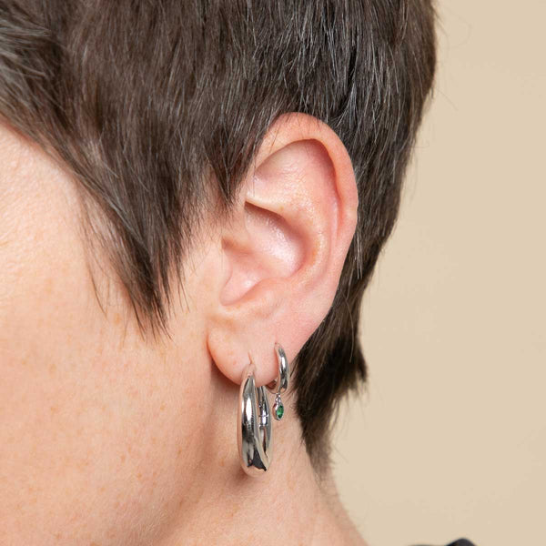 Astrid & Miyu Gleam Tennis Chain Necklace In Rose Gold