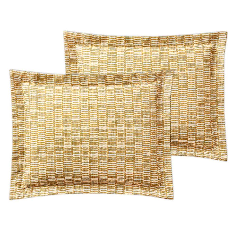 At Home 8-Piece Casey Gold Essential Comforter Set Queen