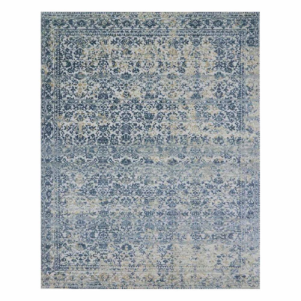 At Home (A377) Providence Venice Distressed Look Blue Area Rug 8x10