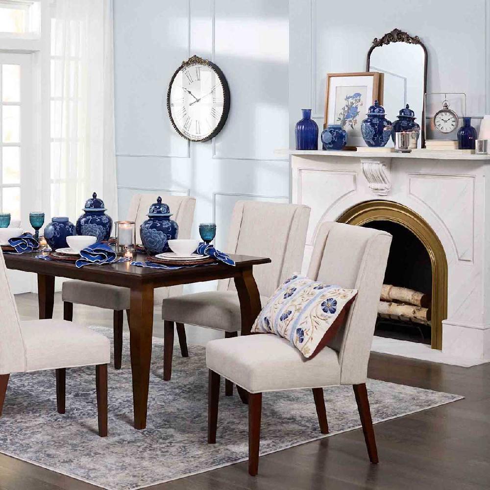 At Home (A377) Providence Venice Distressed Look Blue Area Rug 8x10