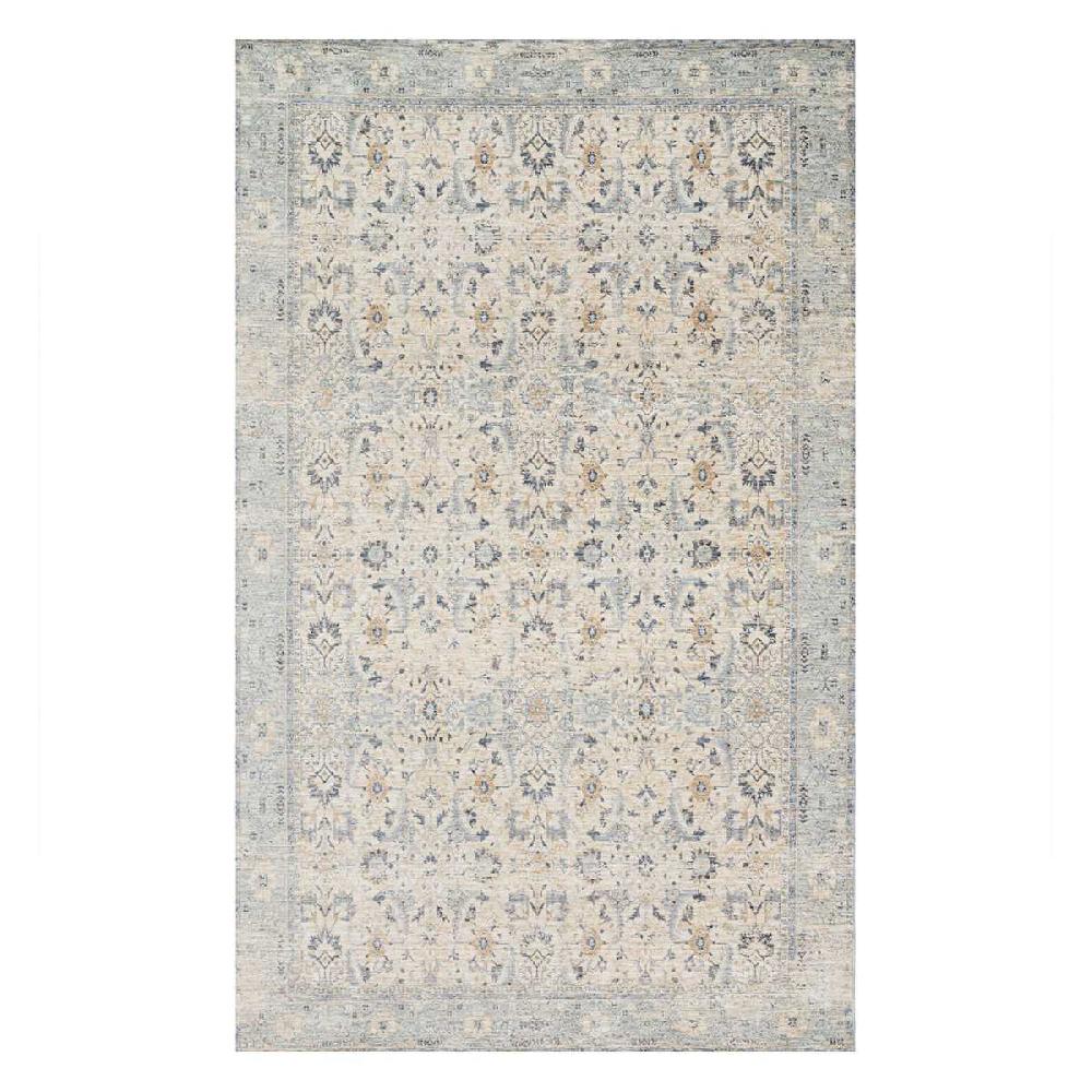 At Home (A437) Honeybloom Penelope Distressed Look Grey Area Rug 8x10