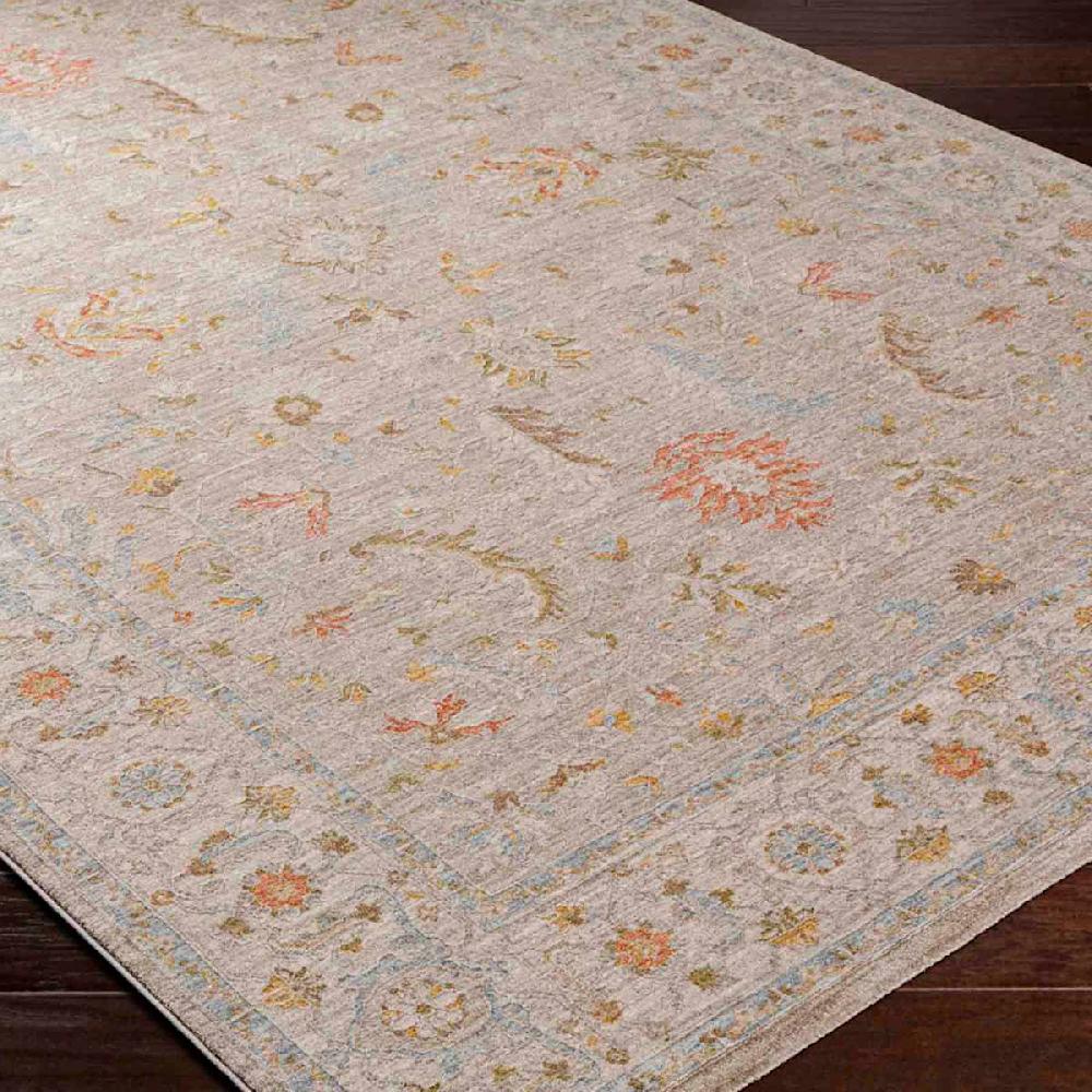 At Home (A513) Honeybloom Avant Garde Taupe Floral Area Rug 8x10