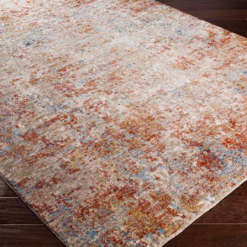 At Home (A522) Mirabel Scarlet Abstract Area Rug 8x10