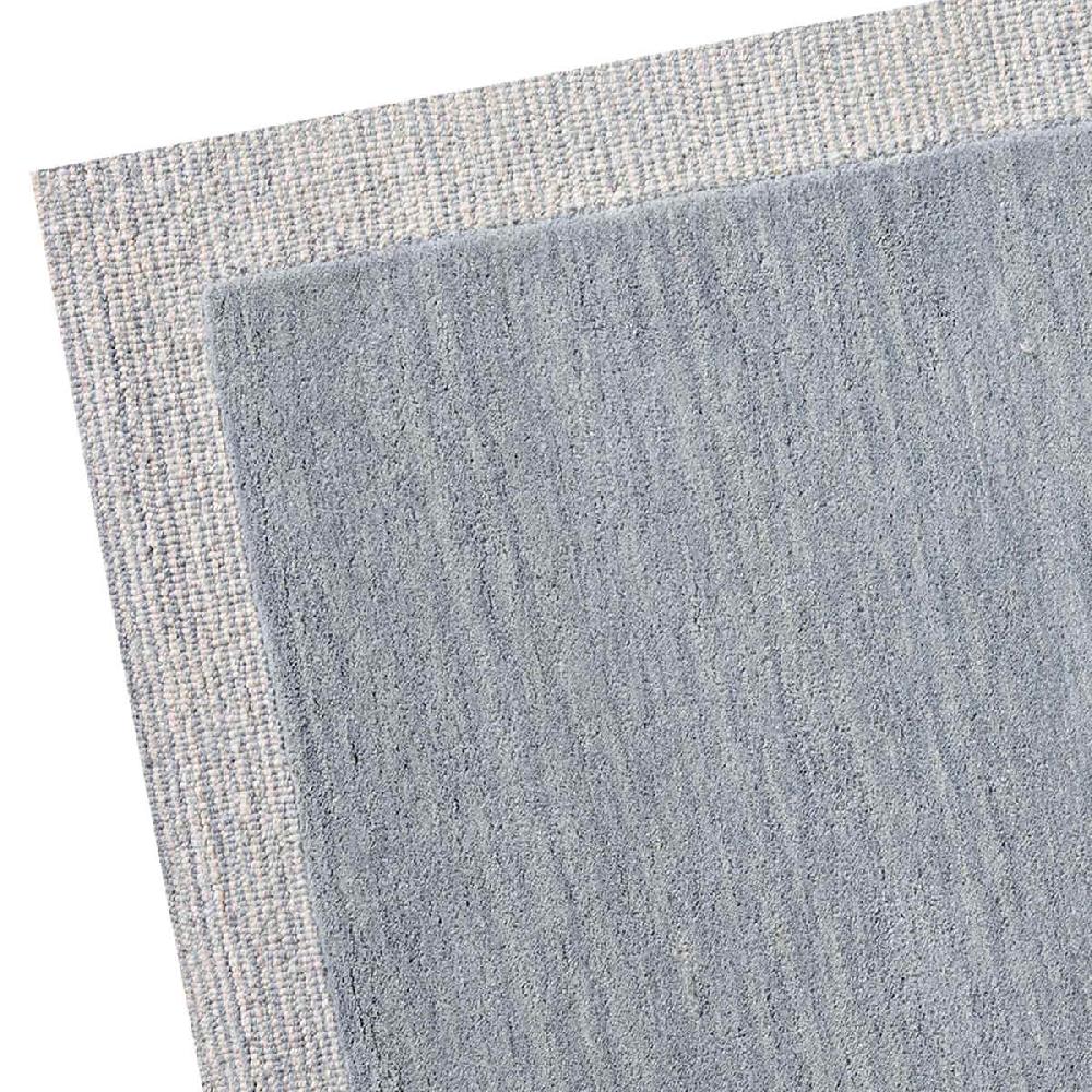 At Home (A529) Linwood Blue Tufted Area Rug With Border 3x5