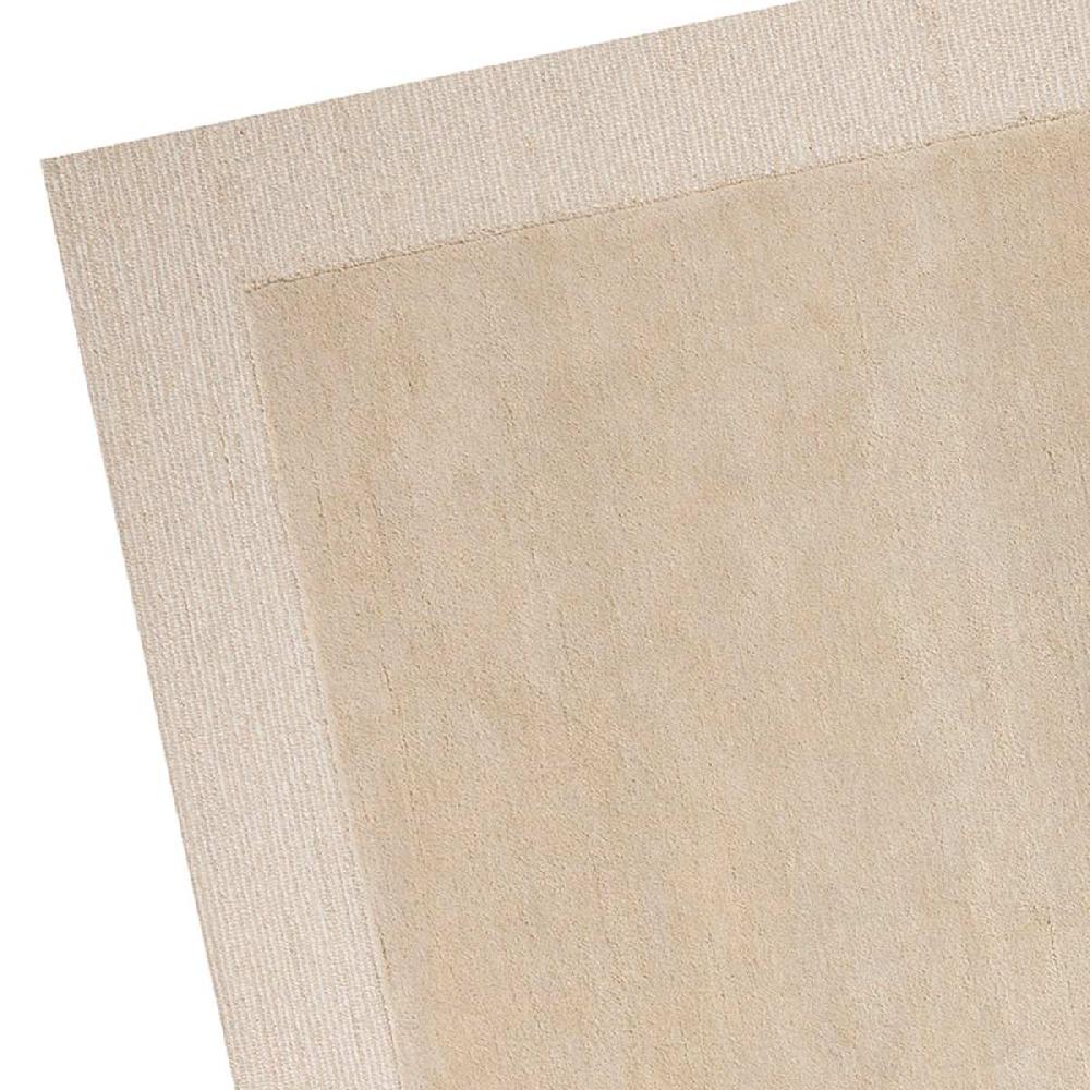 At Home (A530) Linwood Beige Tufted Area Rug With Border 8x10