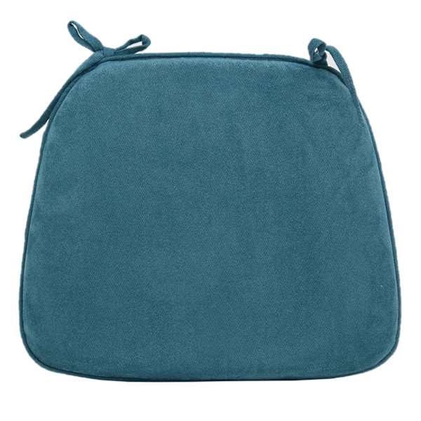 at home Alexander Teal Plush Foam Dining Chair Cushion