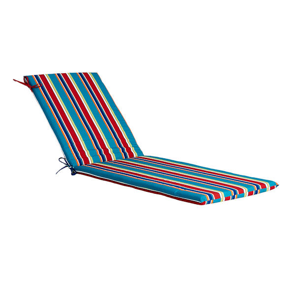 at home Alvarado Stripe Outdoor Chaise Lounge Cushion