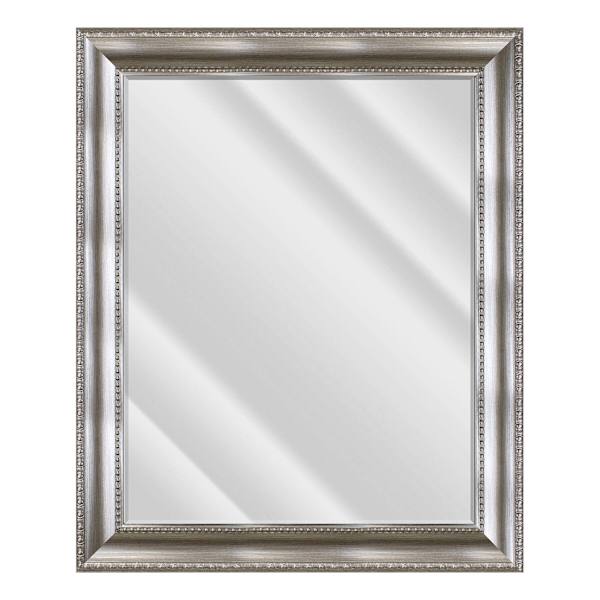 at home Anne Antique Silver Rectangle Wall Mirror 29x35