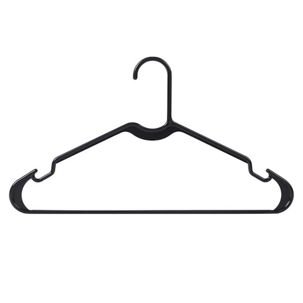 at home 10-Pack Hanger Sets Black
