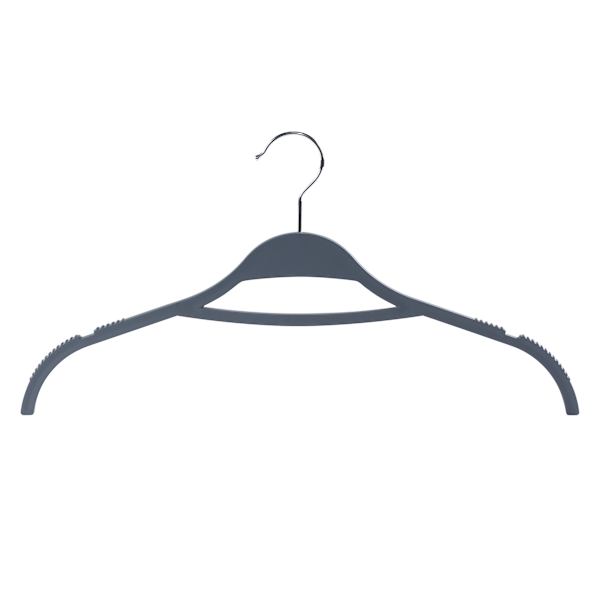 at home 12-Piece Non-Slip Shirt Hangers Grey